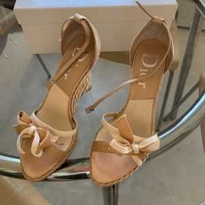 Dior Weddge Espadrilles
